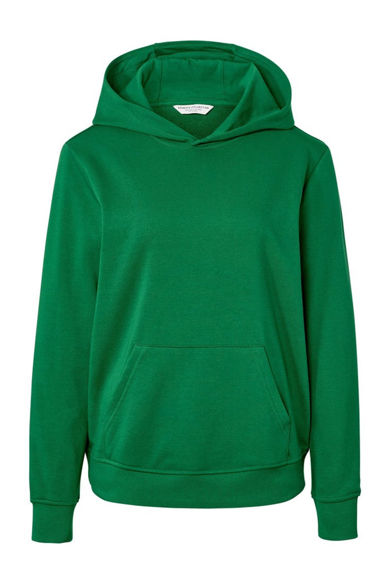 Tchibo Women Plain Long Sleeve Hoodie, Green - Image 3